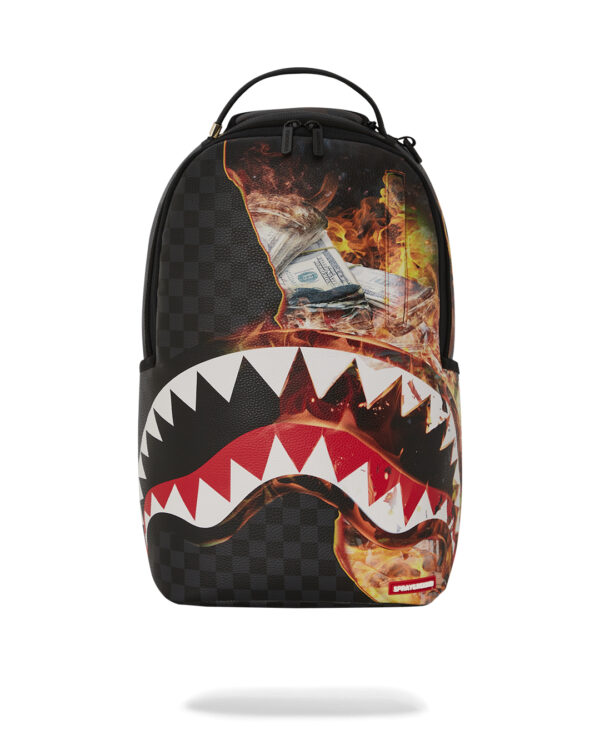 Zaino Sprayground SHARK CHECK BACKPACK Nero - Foto 1