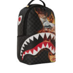 Zaino Sprayground SHARK CHECK BACKPACK Nero - Foto 4