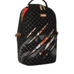 Zaino Sprayground TIGER SCRATCHED DLXSV BACKPACK Nero - Foto 3