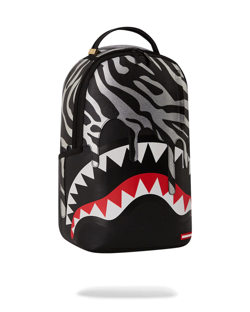 Zaino Sprayground ZEBRA DRIP DLXSV BACKPACK Nero - Foto 3