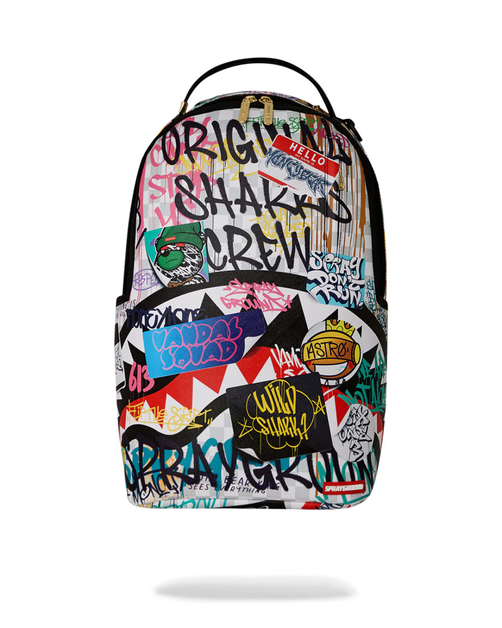 Zaino Sprayground SHARKS IN PARIS THE RIZZ CREAM Panna - Foto 1