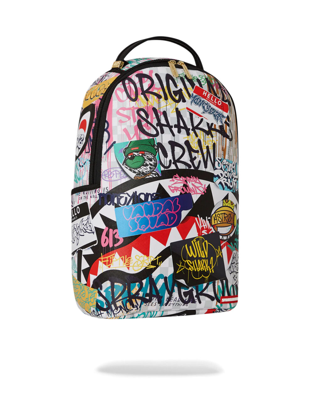 Zaino Sprayground SHARKS IN PARIS THE RIZZ CREAM Panna - Foto 3