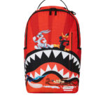 Zaino Sprayground LOONEY TUNES SHARK RUN DLXSR BACKPACK Rosso - Foto 1