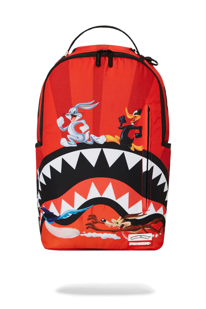 Zaino Sprayground LOONEY TUNES SHARK RUN DLXSR BACKPACK Rosso