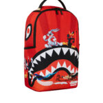 Zaino Sprayground LOONEY TUNES SHARK RUN DLXSR BACKPACK Rosso - Foto 3