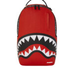 Zaino Sprayground SHARK CENTRAL HOLDIN DOWN THE CITY DLXSV BACKPACK Rosso - Foto 1