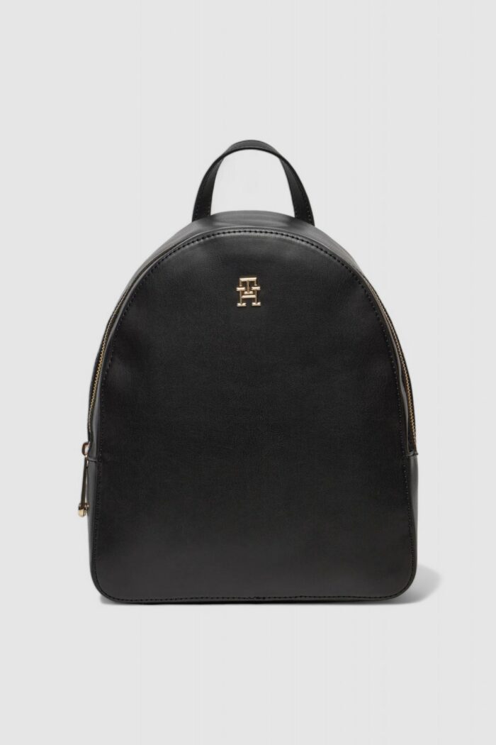 Zaino Tommy Hilfiger TH MONOTYPE BACKPACK Nero