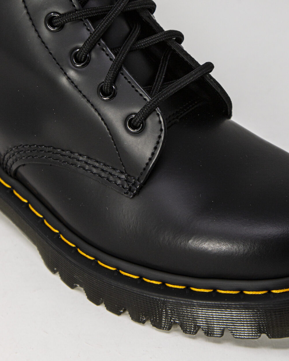 Anfibi Dr. Martens 101 Bex Black Smooth Nero - Foto 5