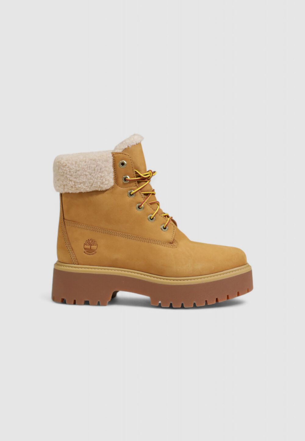 Anfibi TIMBERLAND MID WARM WATERPROOF BOOT Beige - Foto 1