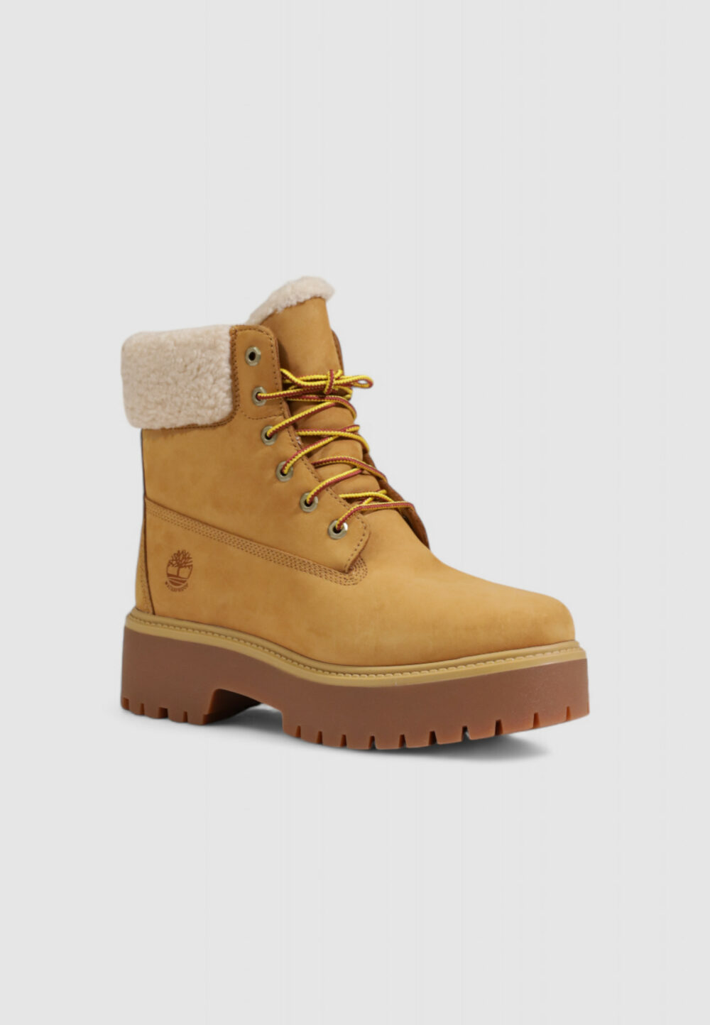 Anfibi TIMBERLAND MID WARM WATERPROOF BOOT Beige - Foto 2