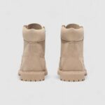 Anfibi TIMBERLAND 6 IN LACE WATERPROOF BOOT Beige chiaro - Foto 4