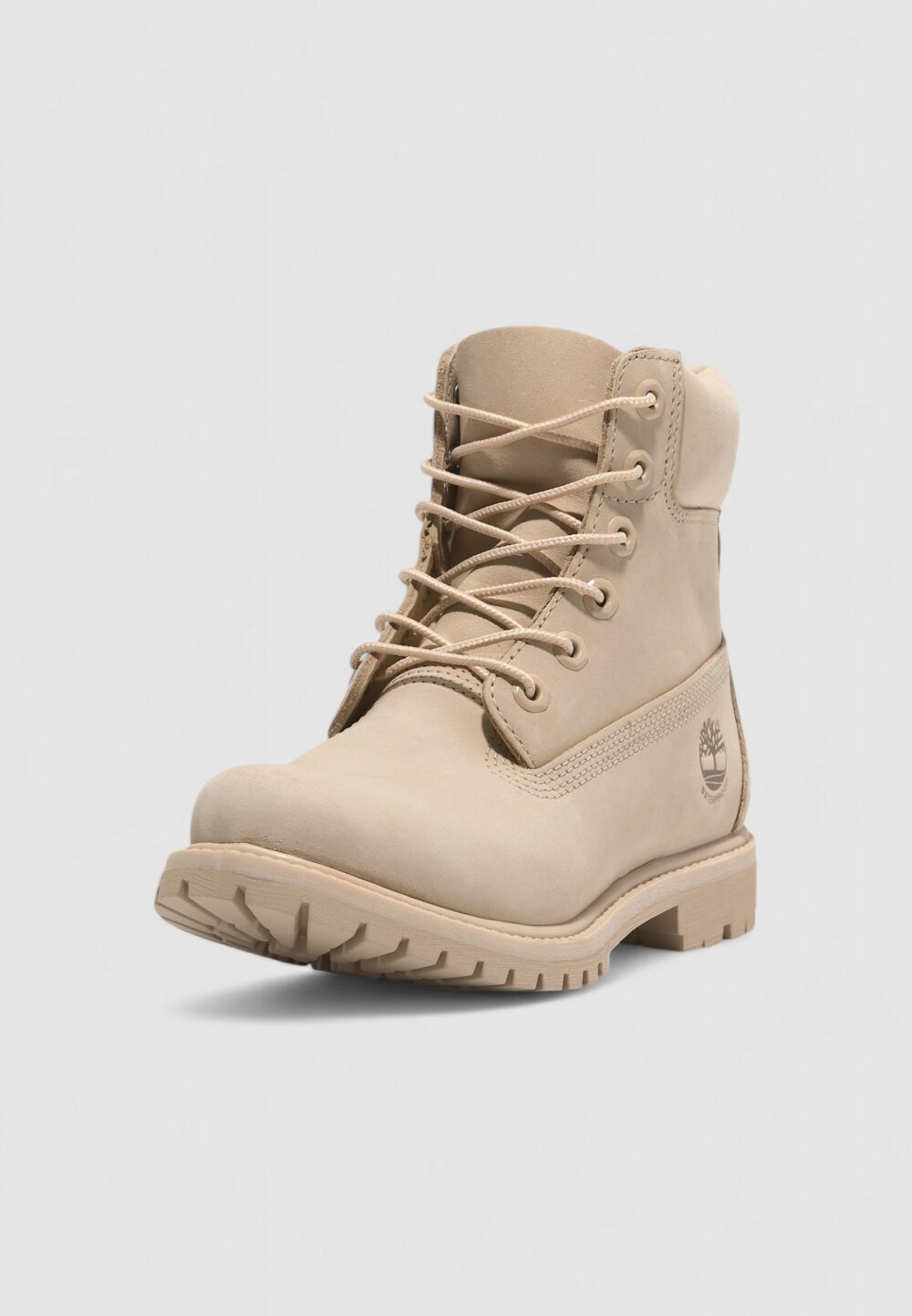 Anfibi TIMBERLAND 6 IN LACE WATERPROOF BOOT Beige chiaro - Foto 2