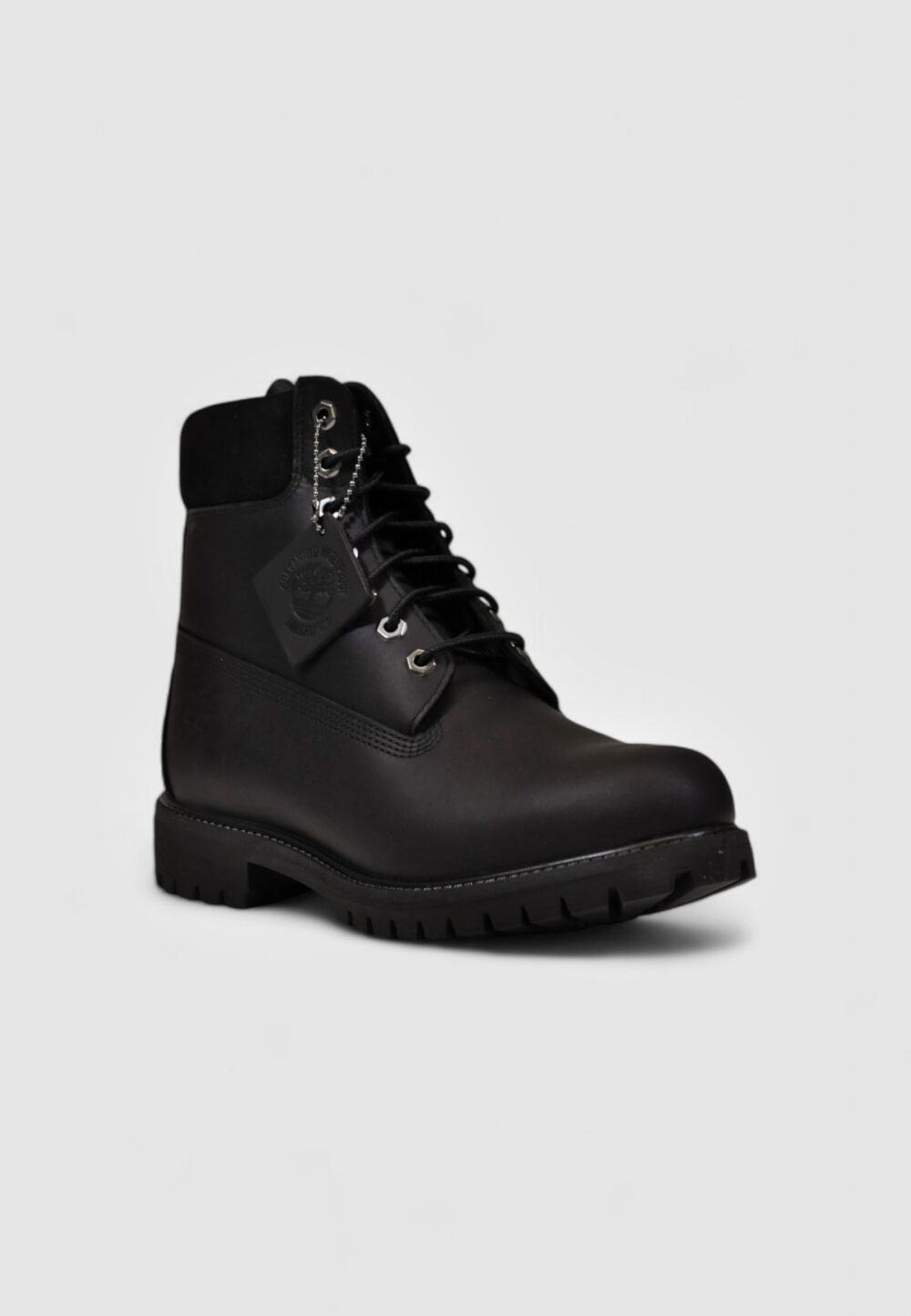 Anfibi TIMBERLAND PREM 6 IN LACE WATERPROOF BOOT Nero - Foto 2