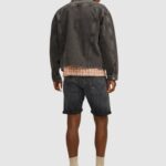 Bermuda Jack Jones JJICHRIS JJWOOD SHORTS GE 815 Black Jeans - Foto 4