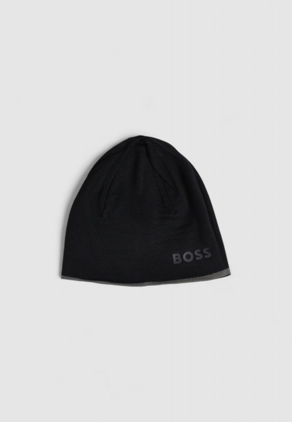 Berretto Boss Arev_Beanie 10265886 01 Nero - Foto 4