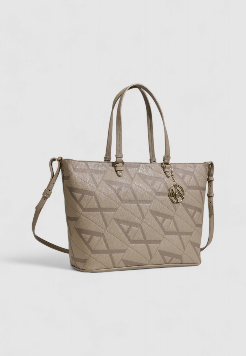 Borsa Armani Exchange  Beige chiaro - Foto 2