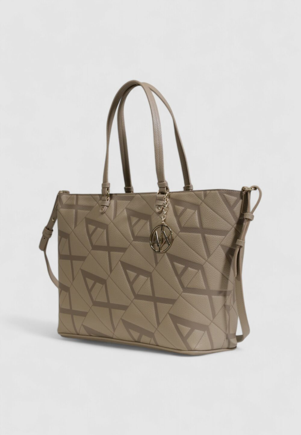 Borsa Armani Exchange  Beige chiaro - Foto 3