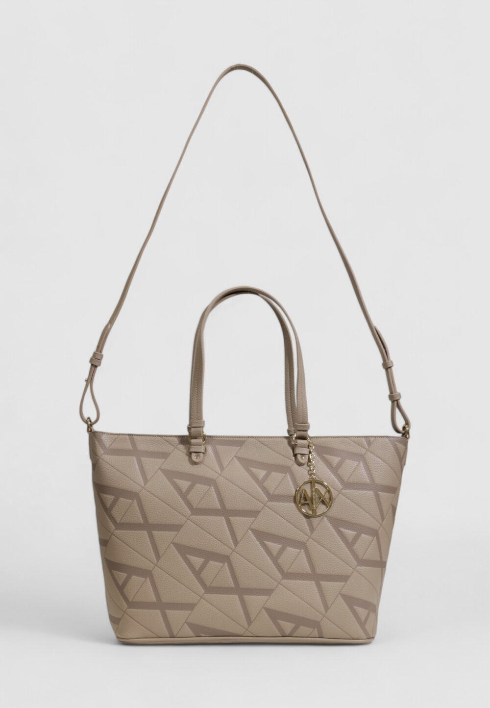 Borsa Armani Exchange  Beige chiaro - Foto 5