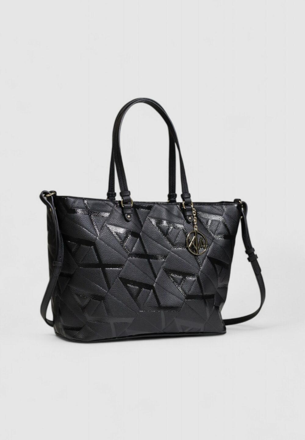 Borsa Armani Exchange  Nero - Foto 3