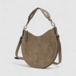 Borsa Coccinelle COCCINELLESUNUP SUEDE Taupe - Foto 5