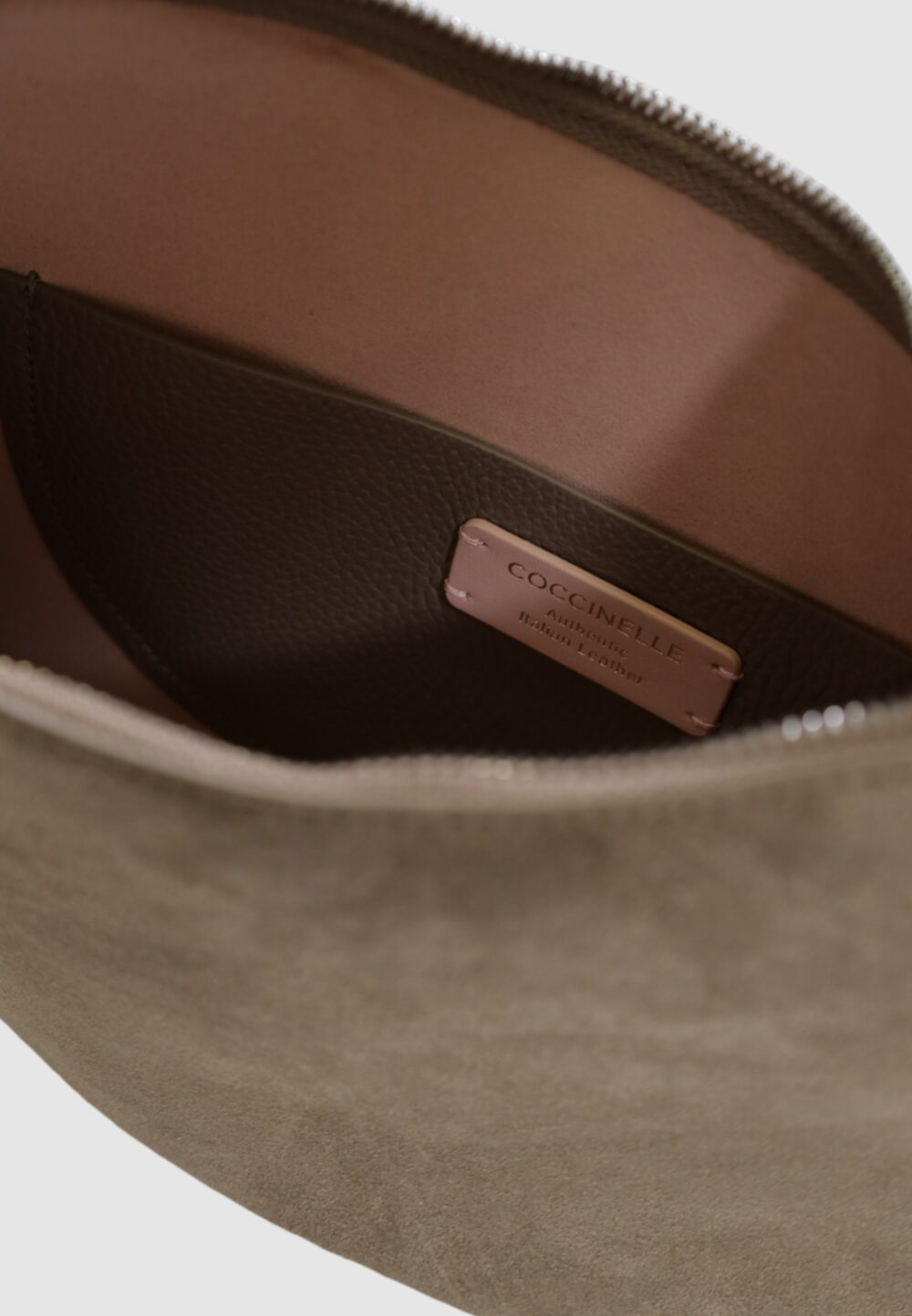 Borsa Coccinelle COCCINELLESUNUP SUEDE Taupe - Foto 4