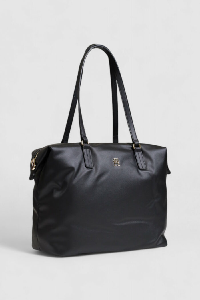 Borsa Tommy Hilfiger POPPY REFORM TOTE Nero