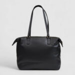 Borsa Tommy Hilfiger POPPY REFORM TOTE Nero - Foto 3