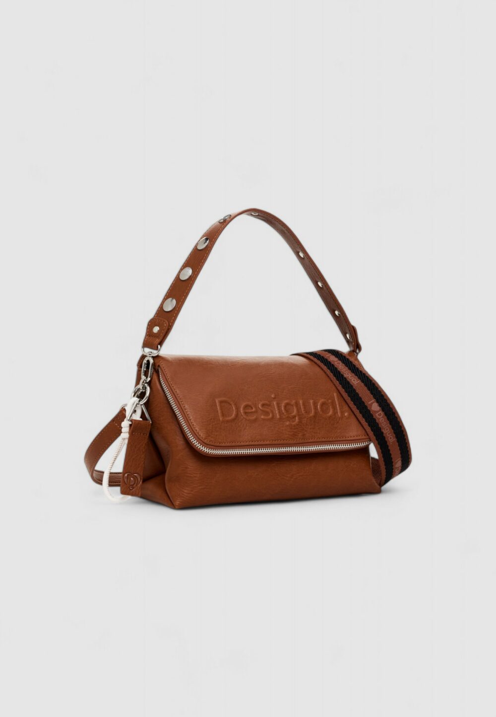 Borsa Desigual BAG_HALF LOGO VENECIA 3.0 Cuoio - Foto 1