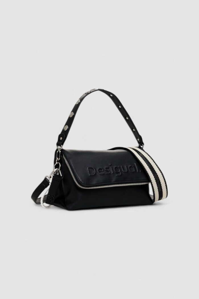 Borsa Desigual BAG_HALF LOGO VENECIA 3.0 Nero