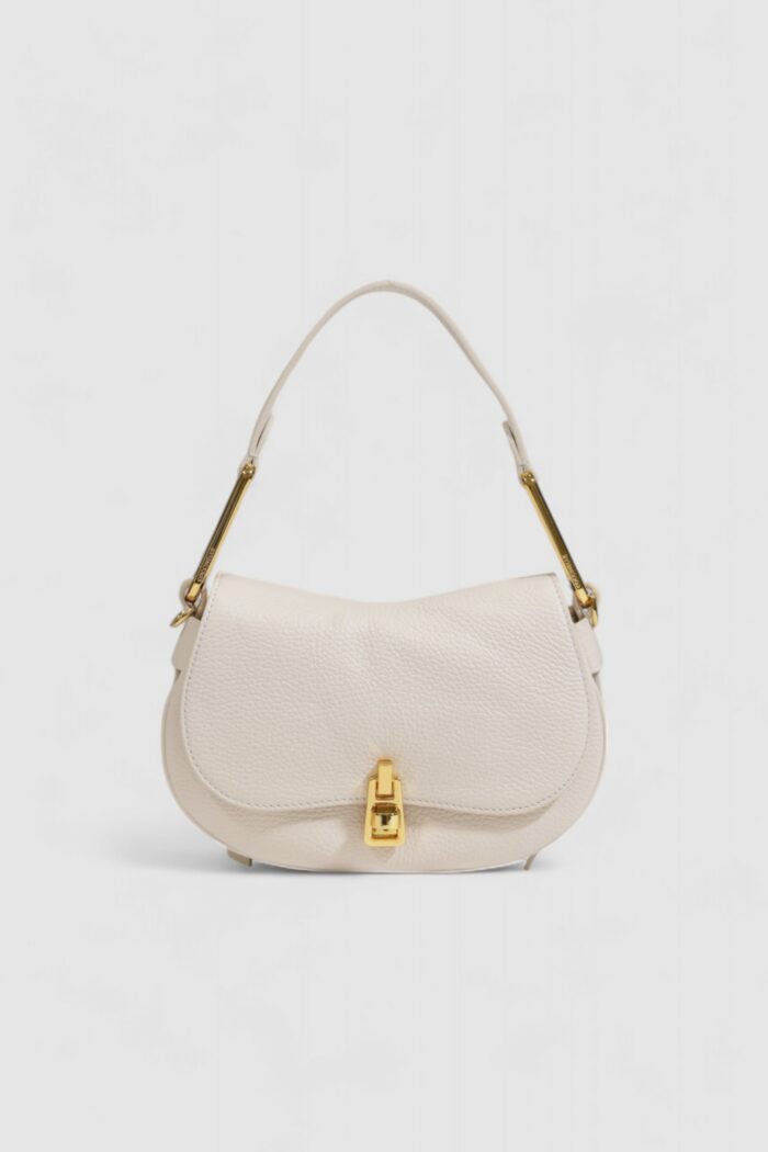 Borsa Coccinelle GRAINED LEATHER Bianco