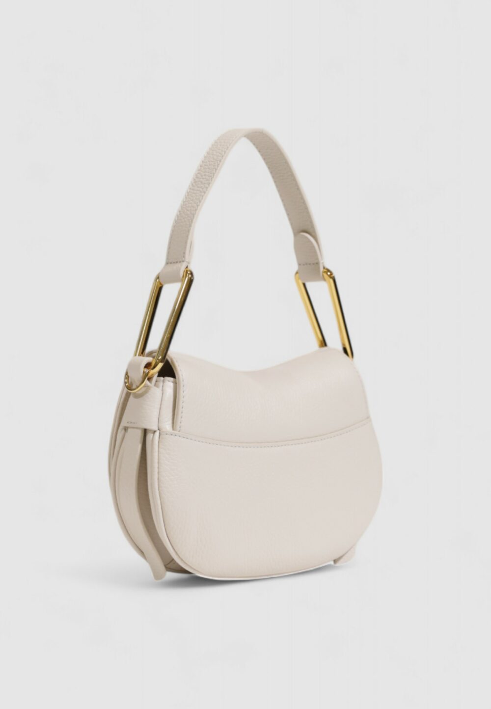 Borsa Coccinelle GRAINED LEATHER Bianco - Foto 4