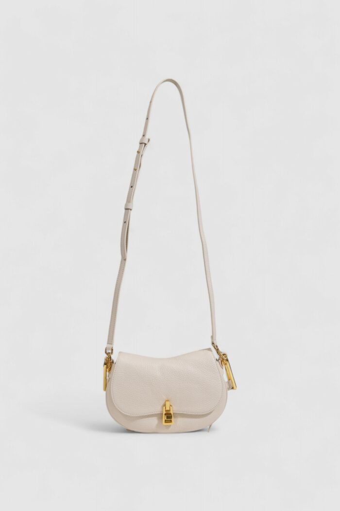 Borsa Coccinelle GRAINED LEATHER Bianco