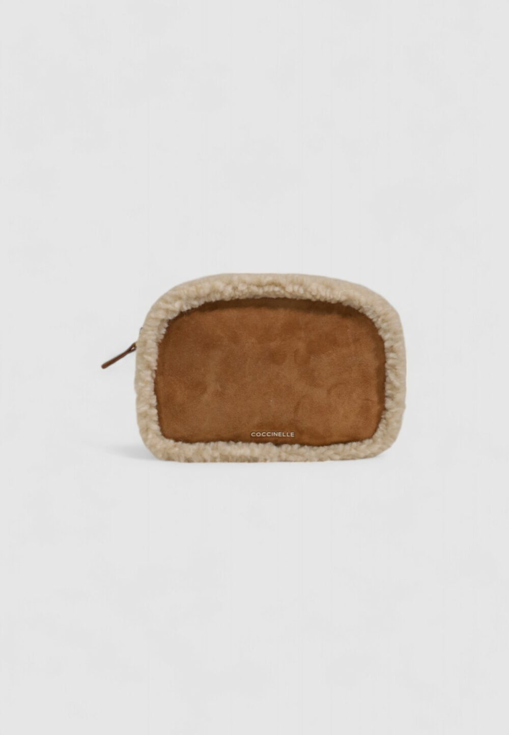 Borsa Coccinelle TEBE ECO SHEARLING Cuoio - Foto 2