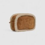 Borsa Coccinelle TEBE ECO SHEARLING Cuoio - Foto 4