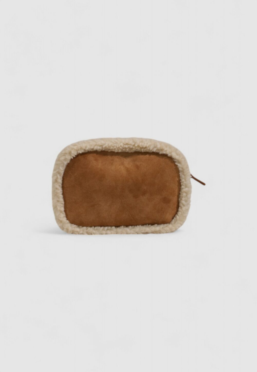 Borsa Coccinelle TEBE ECO SHEARLING Cuoio - Foto 5