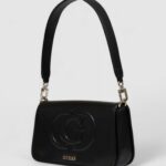 Borsa Guess ECO MIETTA FLAP SHOULDER Nero - Foto 2