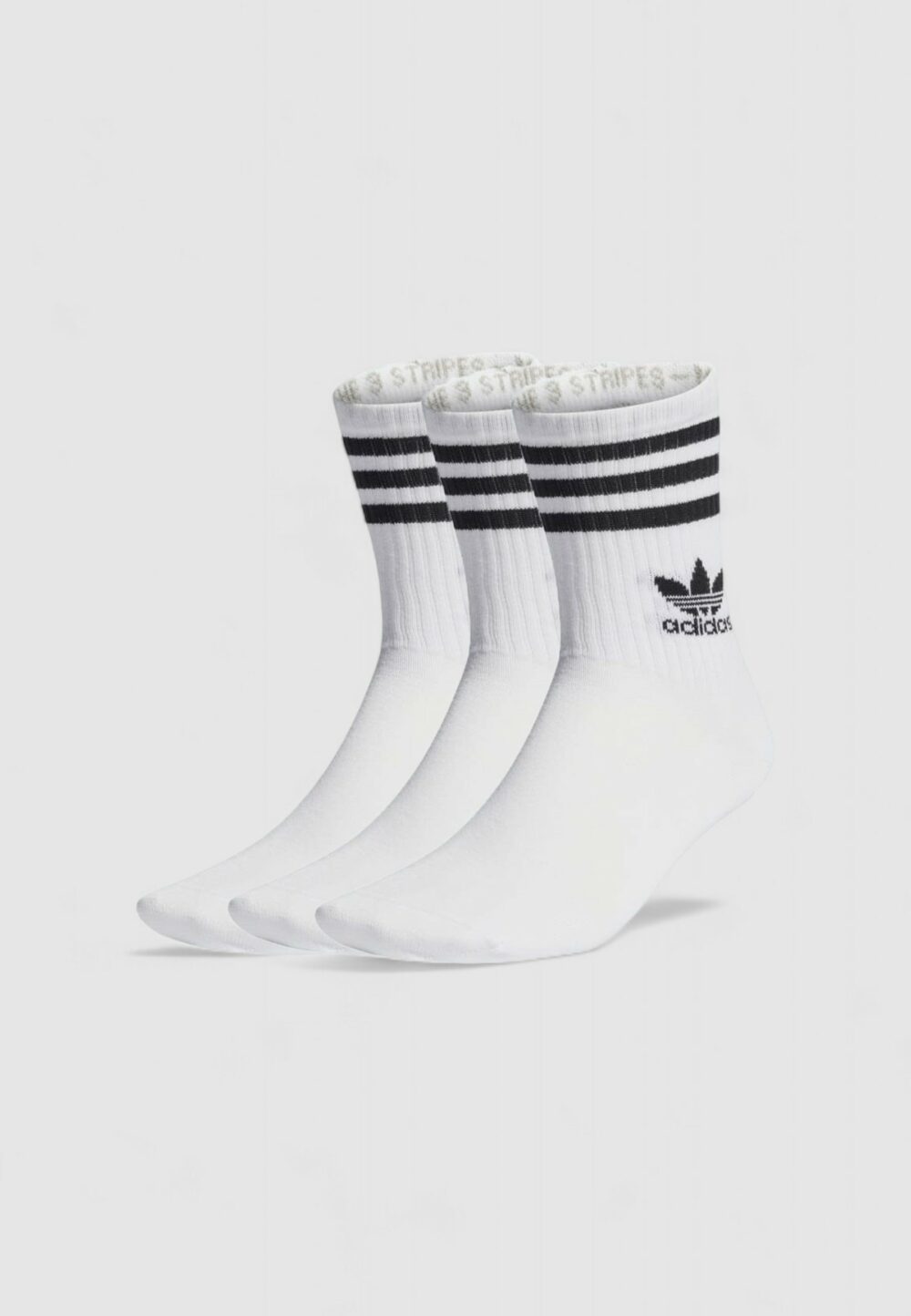 Calzini corti Adidas CREW SOCK 3STR UNISEX Bianco - Foto 1