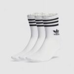 Calzini corti Adidas CREW SOCK 3STR UNISEX Bianco - Foto 1