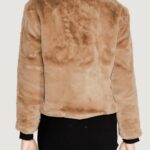 Cappotto Jacqueline de Yong Jdyesther Faux Fur Otw Qiq Marrone - Foto 3