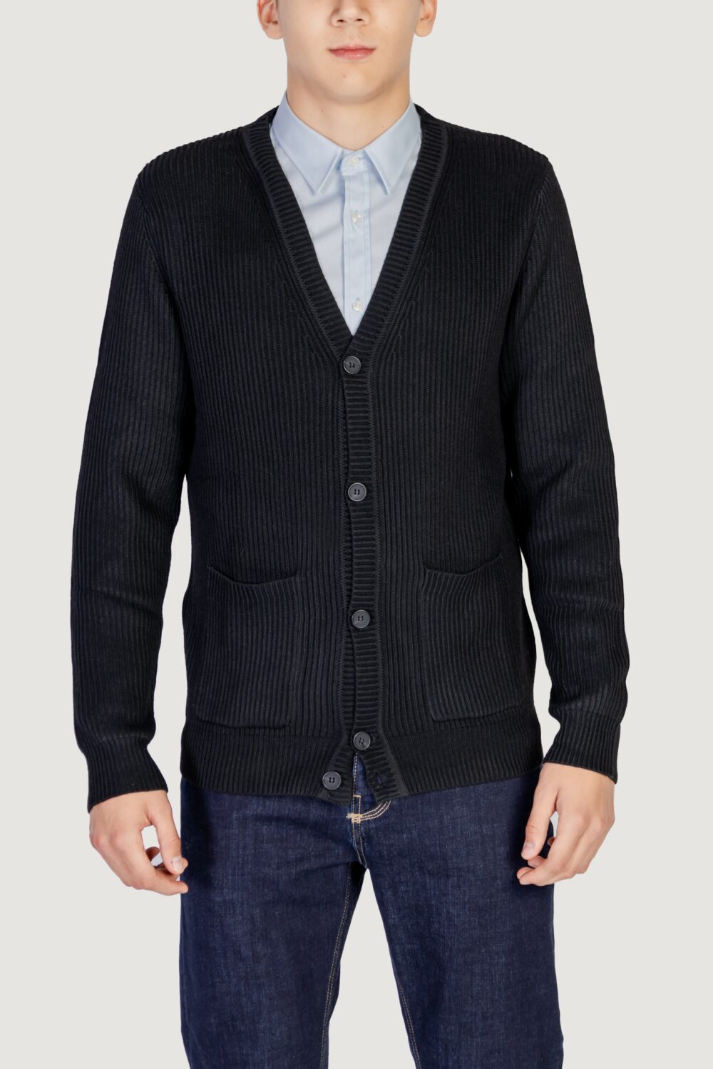 Cardigan Antony Morato WOOL BLEND Nero - Foto 1