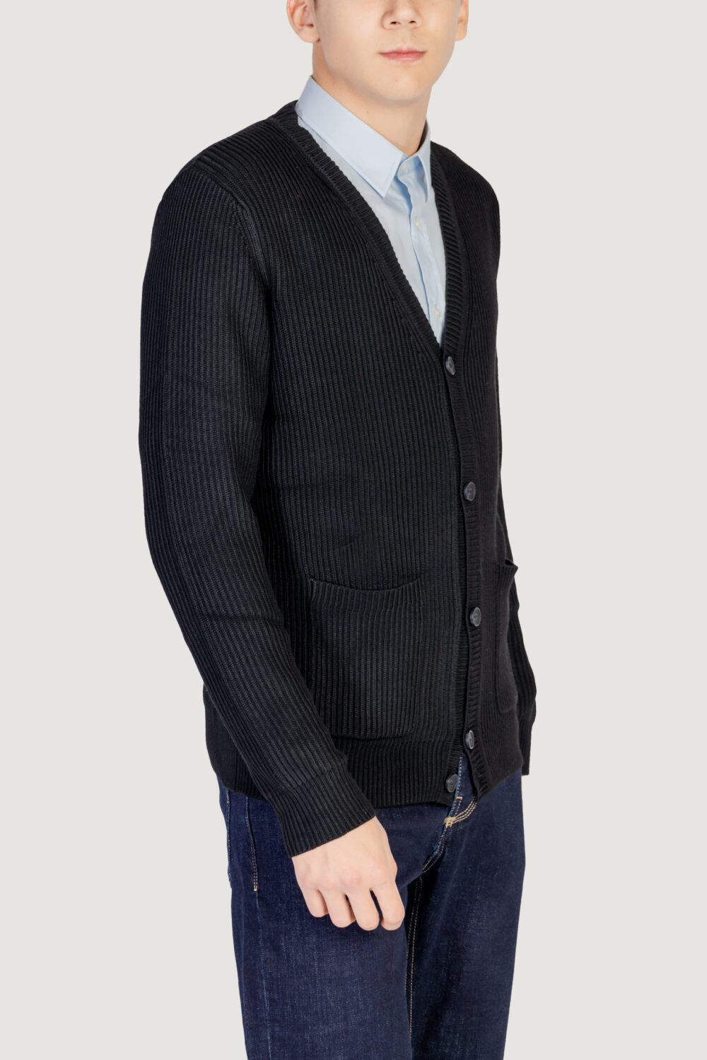 Cardigan Antony Morato WOOL BLEND Nero - Foto 4