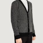 Cardigan Antony Morato WOOL BLEND Nero - Foto 2