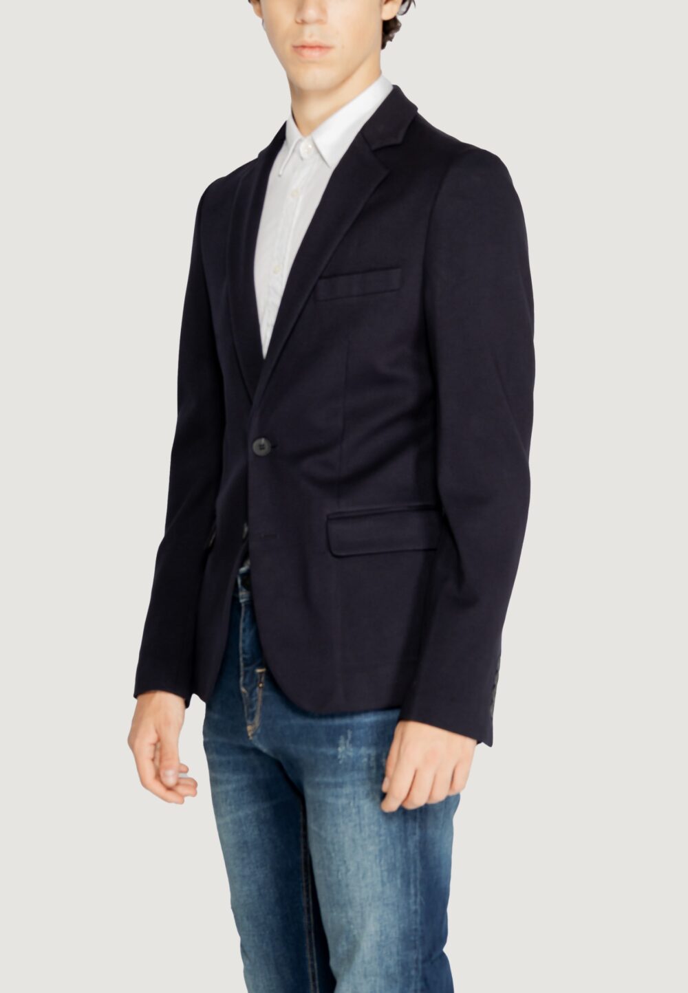 Giacca da completo Antony Morato ASHE SUPER STRETCH TWILL Blu - Foto 2