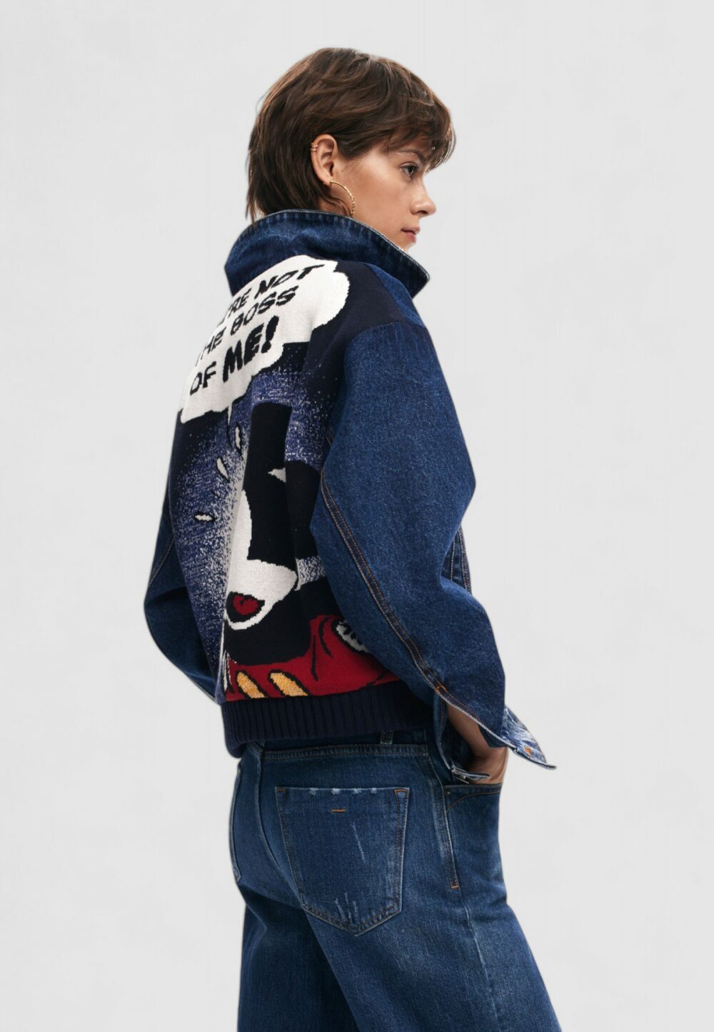 Giacchetto Desigual CHAQ_PRAGA_MI Denim - Foto 4