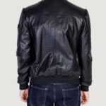 Giacchetto PEUTEREY SANDS LEATHER WS 06 Nero - Foto 3