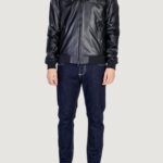 Giacchetto PEUTEREY SANDS LEATHER WS 06 Nero - Foto 5