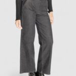 Jeans bootcut Jacqueline de Yong JDYGEGGO HW WIDE Nero - Foto 2