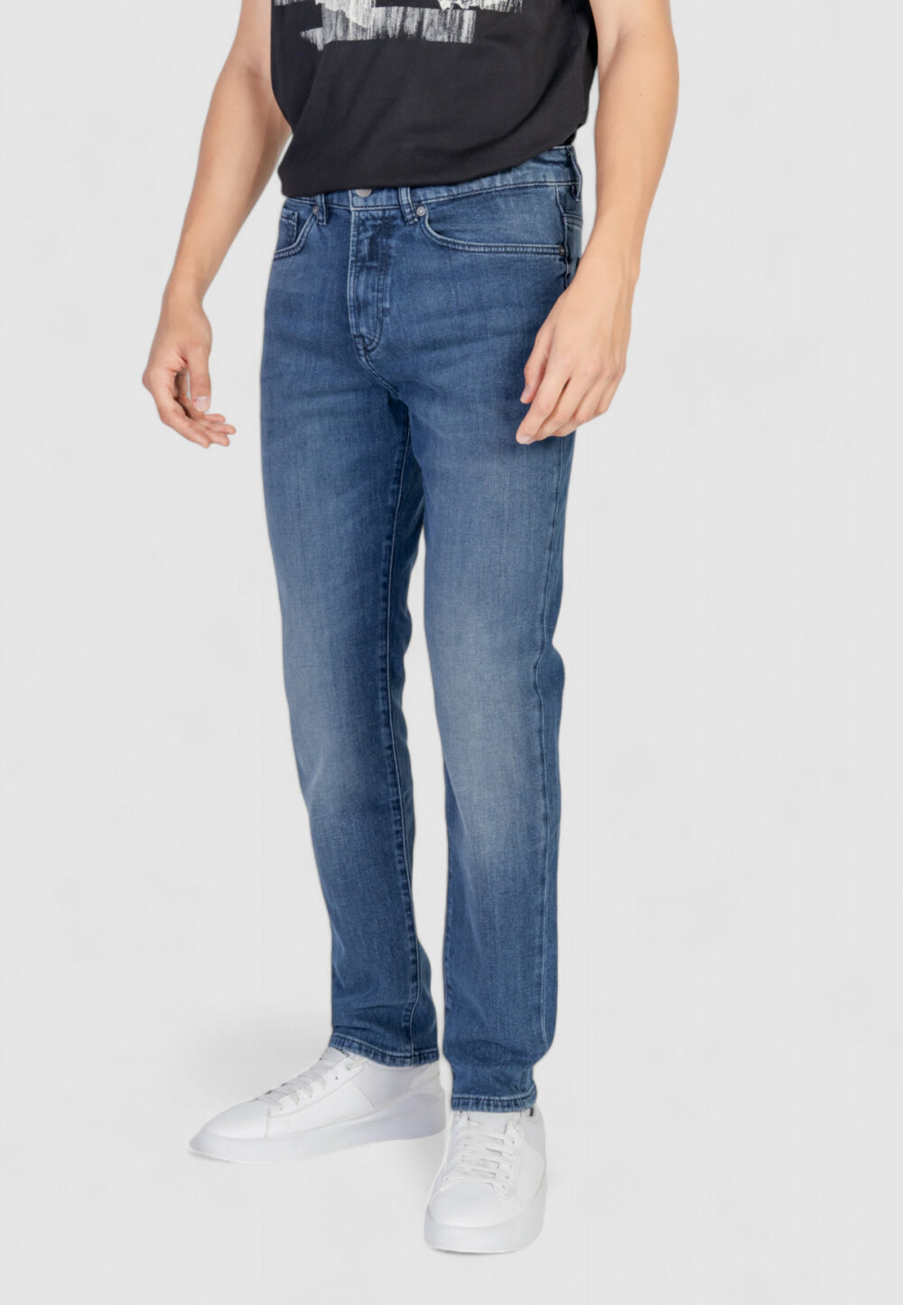 Jeans Boss RE.MAINE BO 10265584 01 Denim scuro - Foto 5