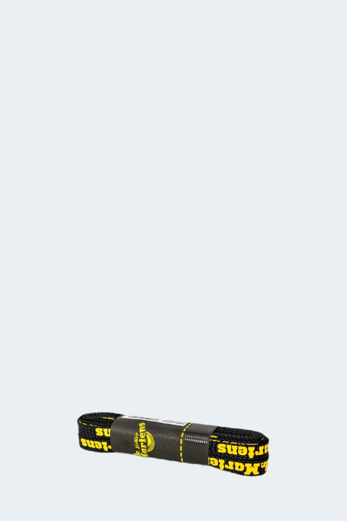 Lacci Dr. Martens 140 CM BLACK+YELLOW TETORON-LACES Nero