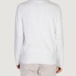 Maglia Antony Morato COTTON WOOL BLEND YARN WITH JACQUARD 3D Bianco - Foto 3